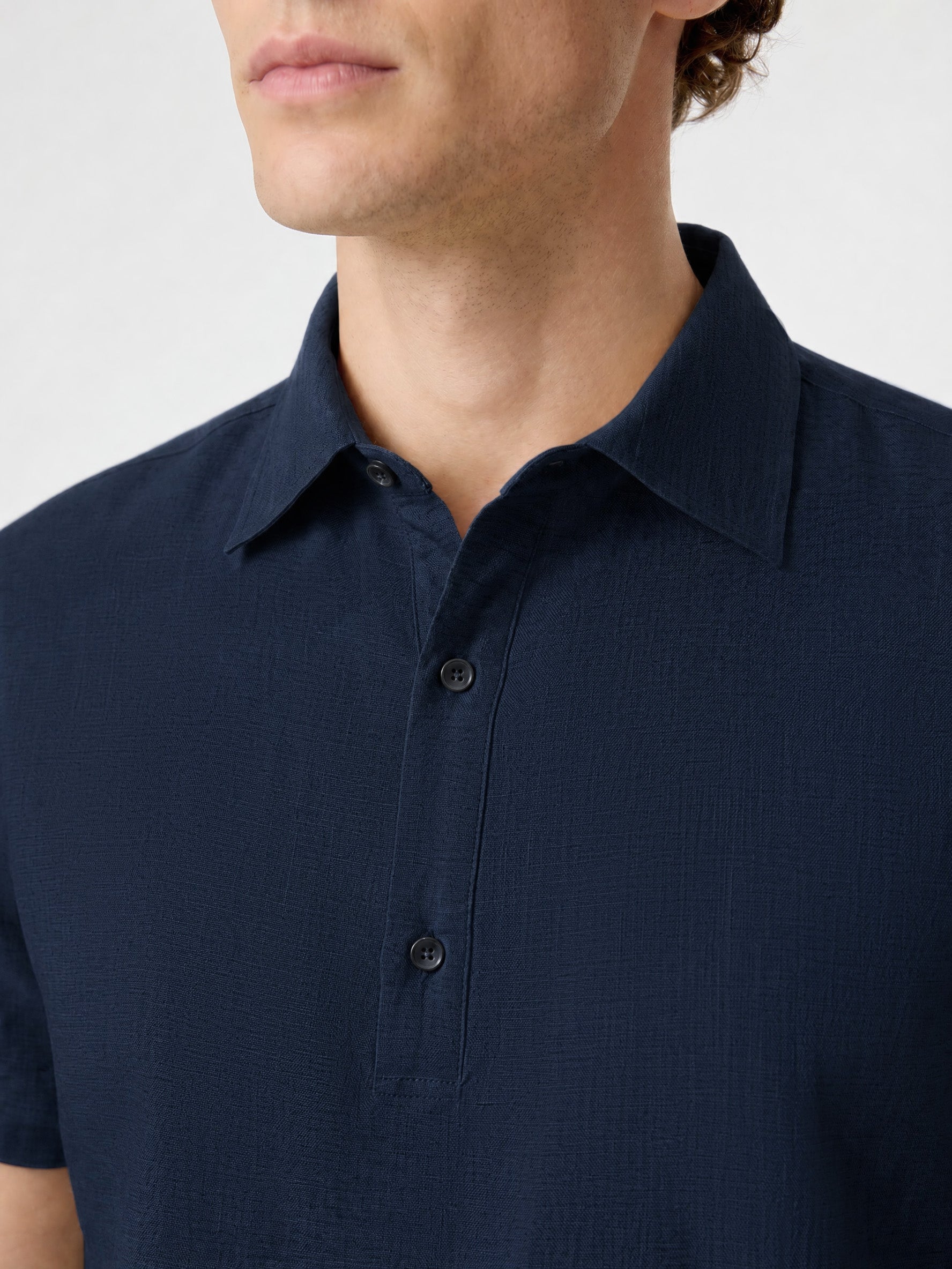 Leisure Linen Polo Shirt