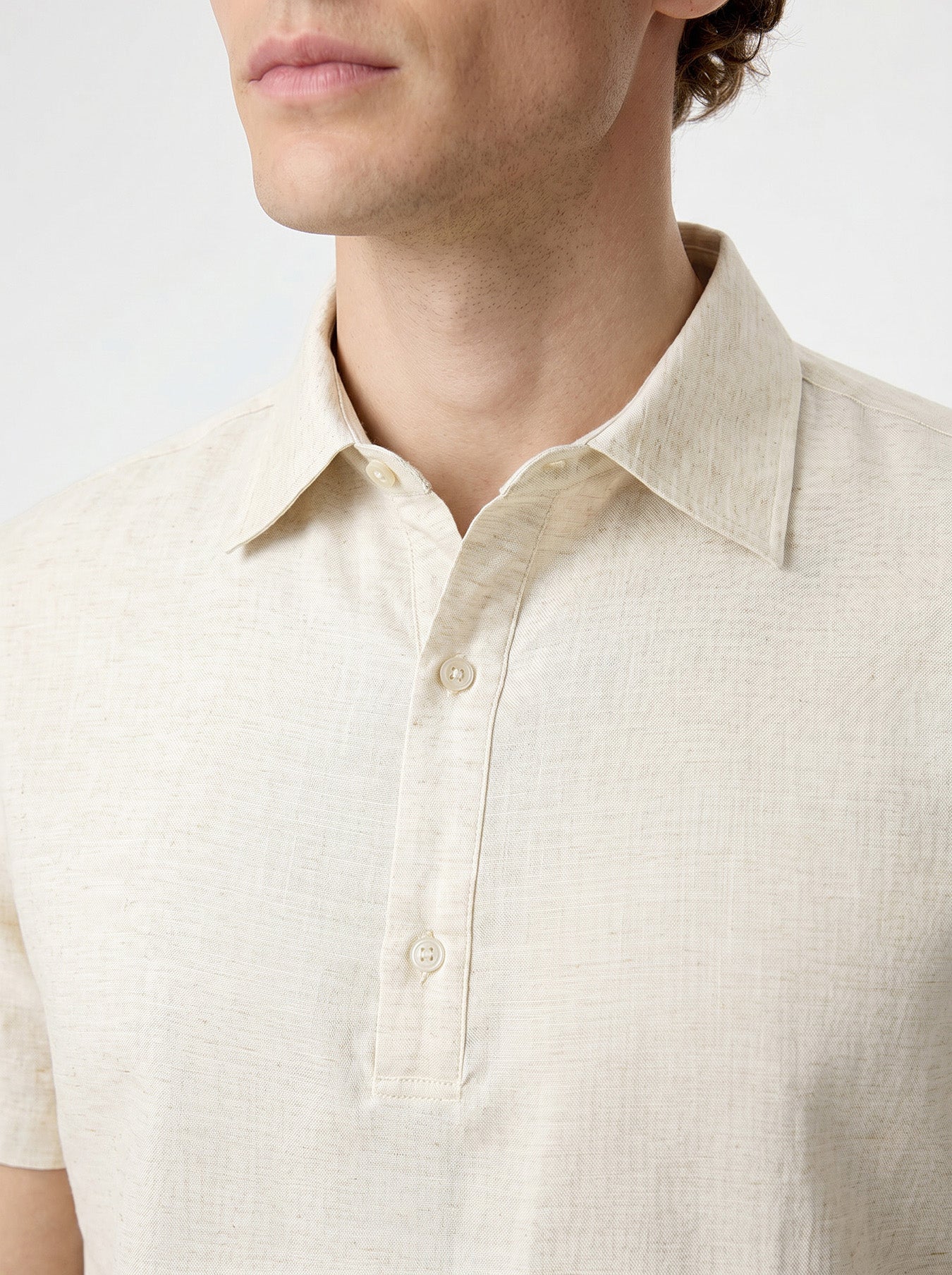 Leisure Linen Polo Shirt